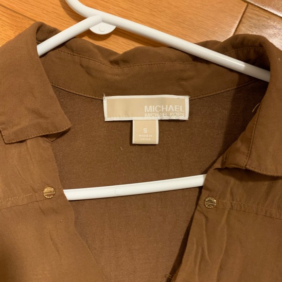 Brown Women's Michael Kors blouse - Picture 3 of 4
